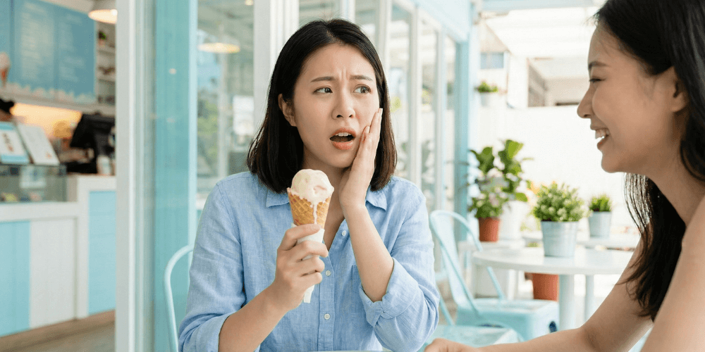 กินไอติมแล้วเสียวฟัน